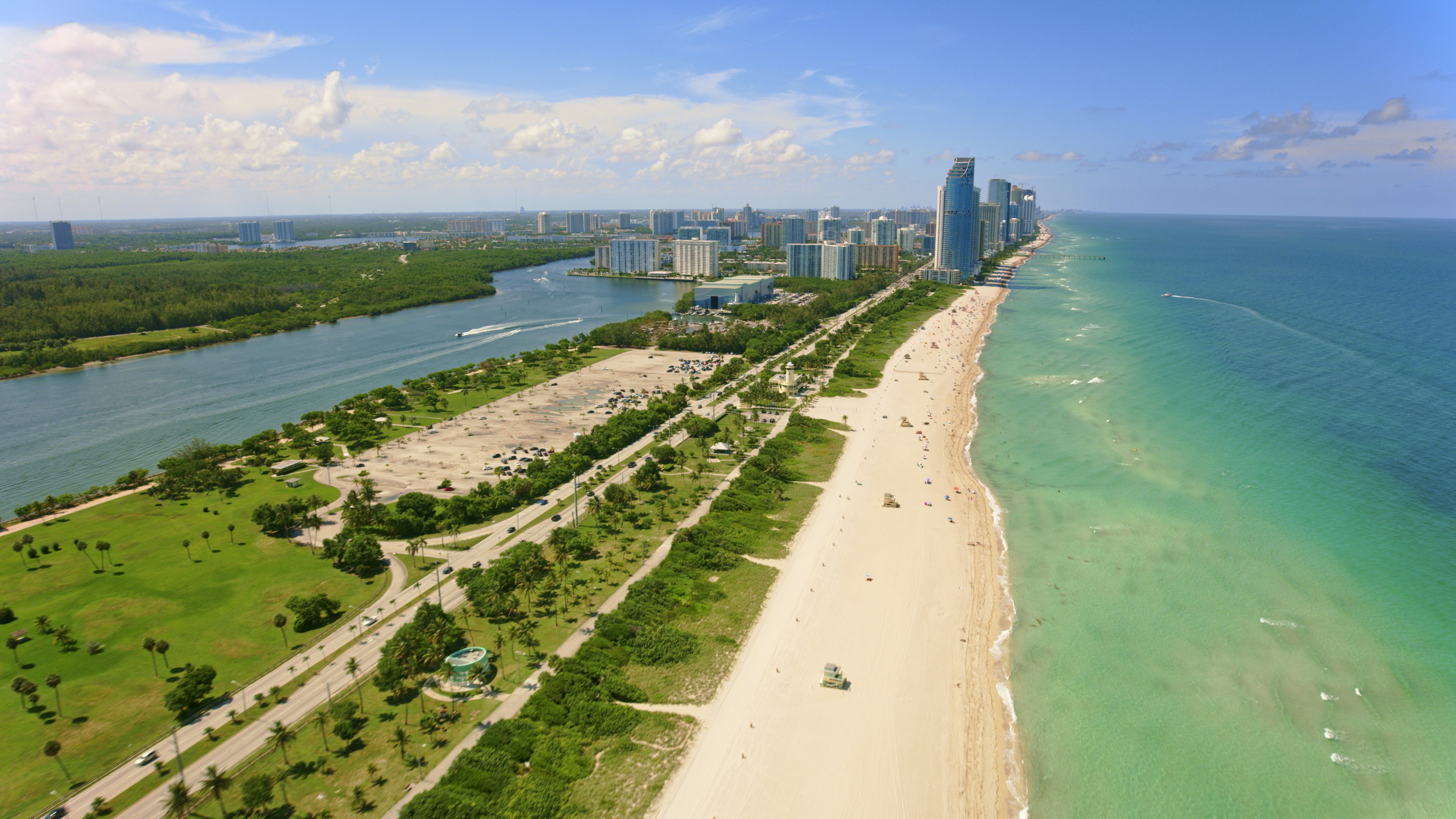 Haulover Beach is home to Miami's only nude beach