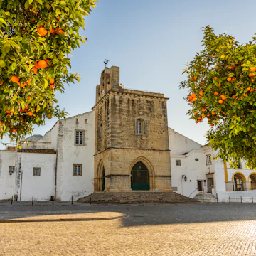 Downtown of Faro with Se Cathedral in the morning with orange tree in the foreground, Algarve, Portugal
1472097846
building, view, orange, portuguese, historical, faro