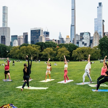 Exercising yoga in Central Park in NYC
1757324370