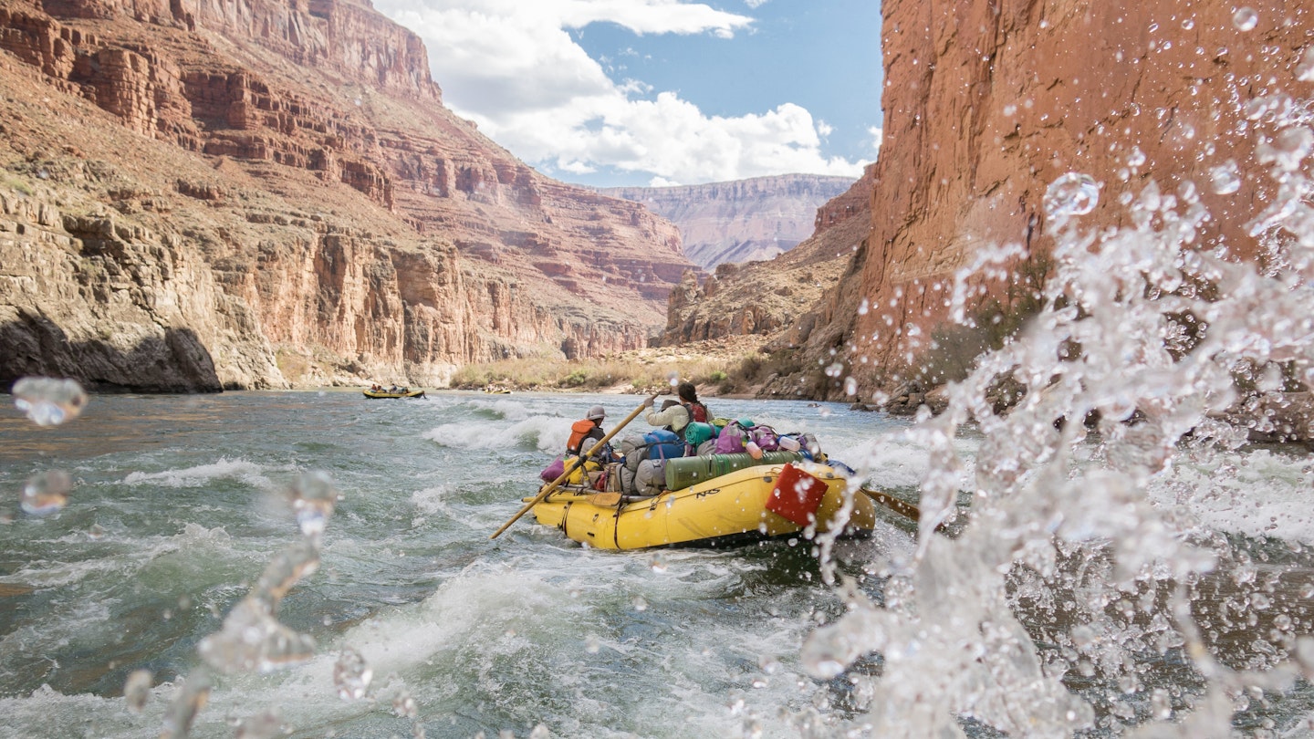 United States, Arizona, Grand Canyon National Park, group paddling a whitewater raft through rapids on Colorado River.
583647930
eating:CB2, fresh water:CB2, fun:CB2, challenge:CB2, determination:CB2, adventure:CB2, excitement:CB2, tourist:CB2, ripples:CB2, quiet:CB2, rafting:CB2, wet:CB2, carefree:CB2, splashing:CB2, recreation:CB2, teamwork:CB2, away from it all:CB2, canyon:CB2, vacation:CB2, rapids:CB2, yellow:CB2, energy:CB2, fishing rod:CB2, outdoors:CB2, tourism:CB2, beauty in nature:CB2, fortitude:CB2, natural world:CB2, intensity:CB2, leisure:CB2, risk:CB2, river:CB2, people:CB2, raft:CB2, scenic:CB2, Grand Canyon:CB2, Colorado River:CB2, unison:CB2, synchronization:CB2, travel & tourism:CB2