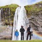Family in front of Seljalandsfoss waterfall in summer, Iceland
872799144
Getty, RFC, Adventure, Cliff, Coat, Hiking, Hoodie, Nature, Outdoors, Person, Photography, Scenery, Sky, Water, Waterfall