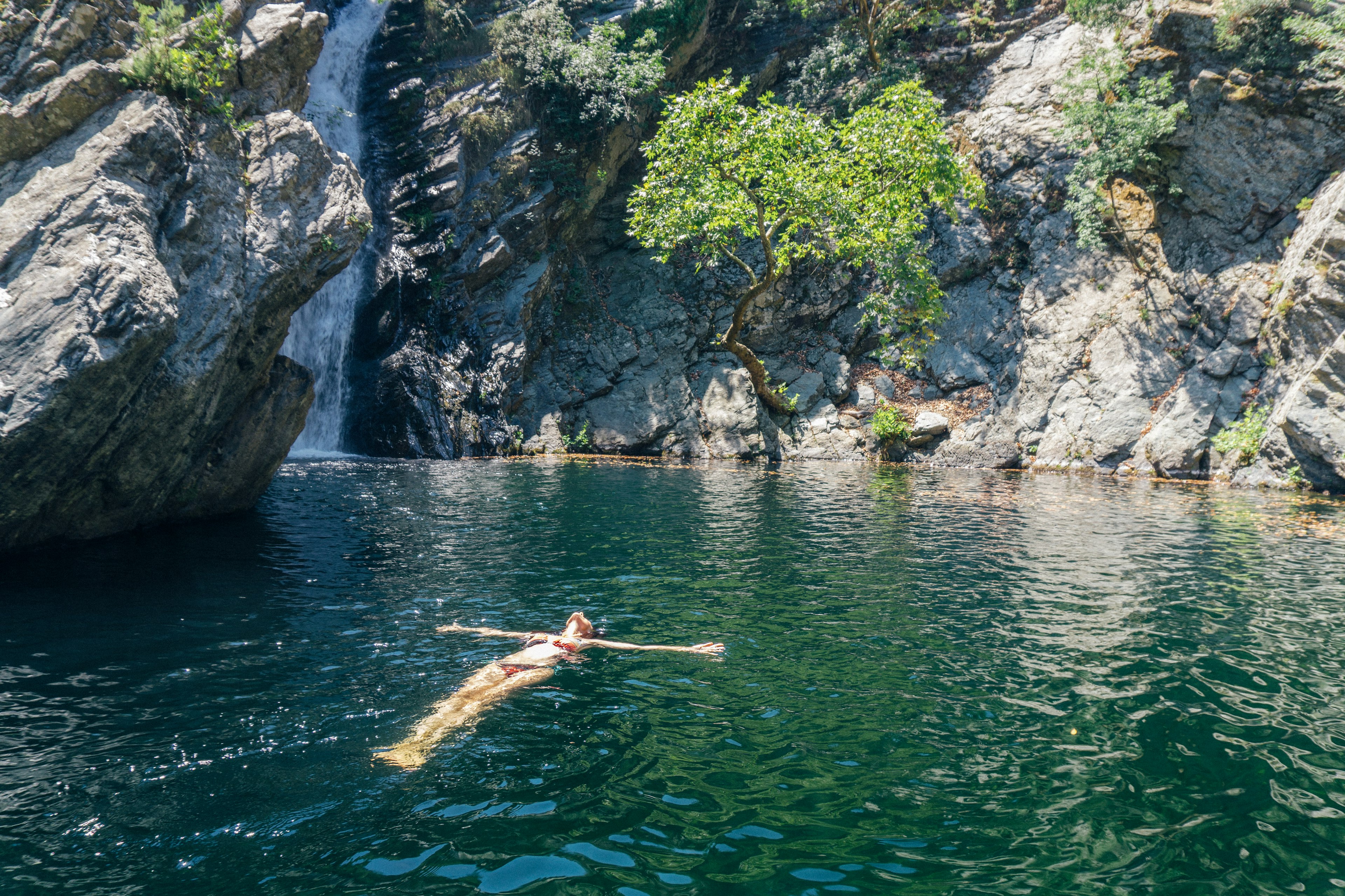 Waterfalls in Samothraki