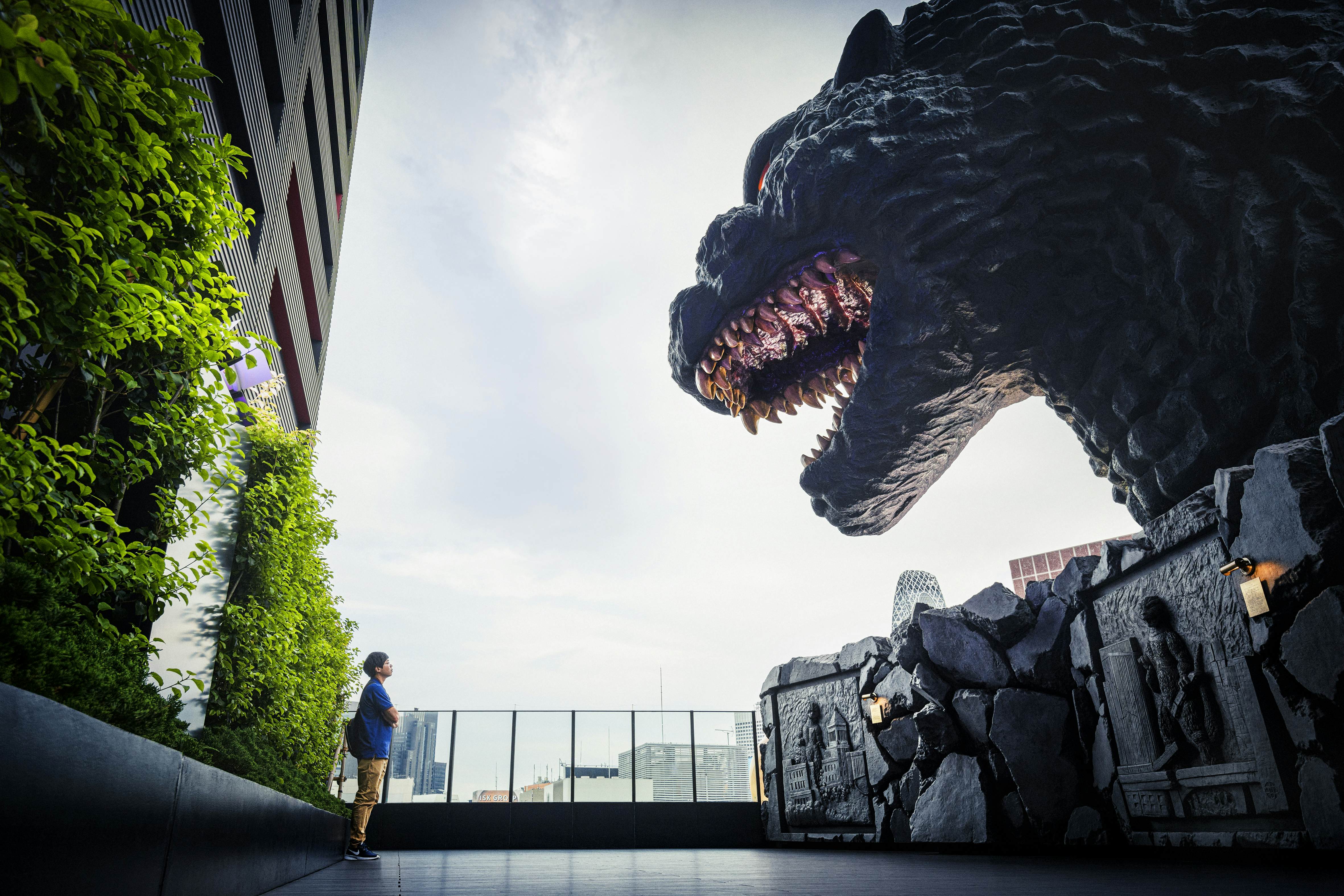 asia, city, godzilla, japan, shinjuku, tokyo, urban, monster, asia city godzilla japan shinjuku tokyo urban monster
Godzilla at Hotel Gracery, Shinjuku.