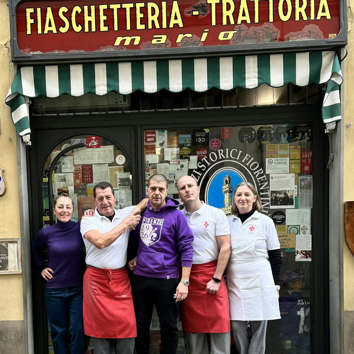 Trattoria Mario in Florence is a homey eatery that specializes in meat dishes