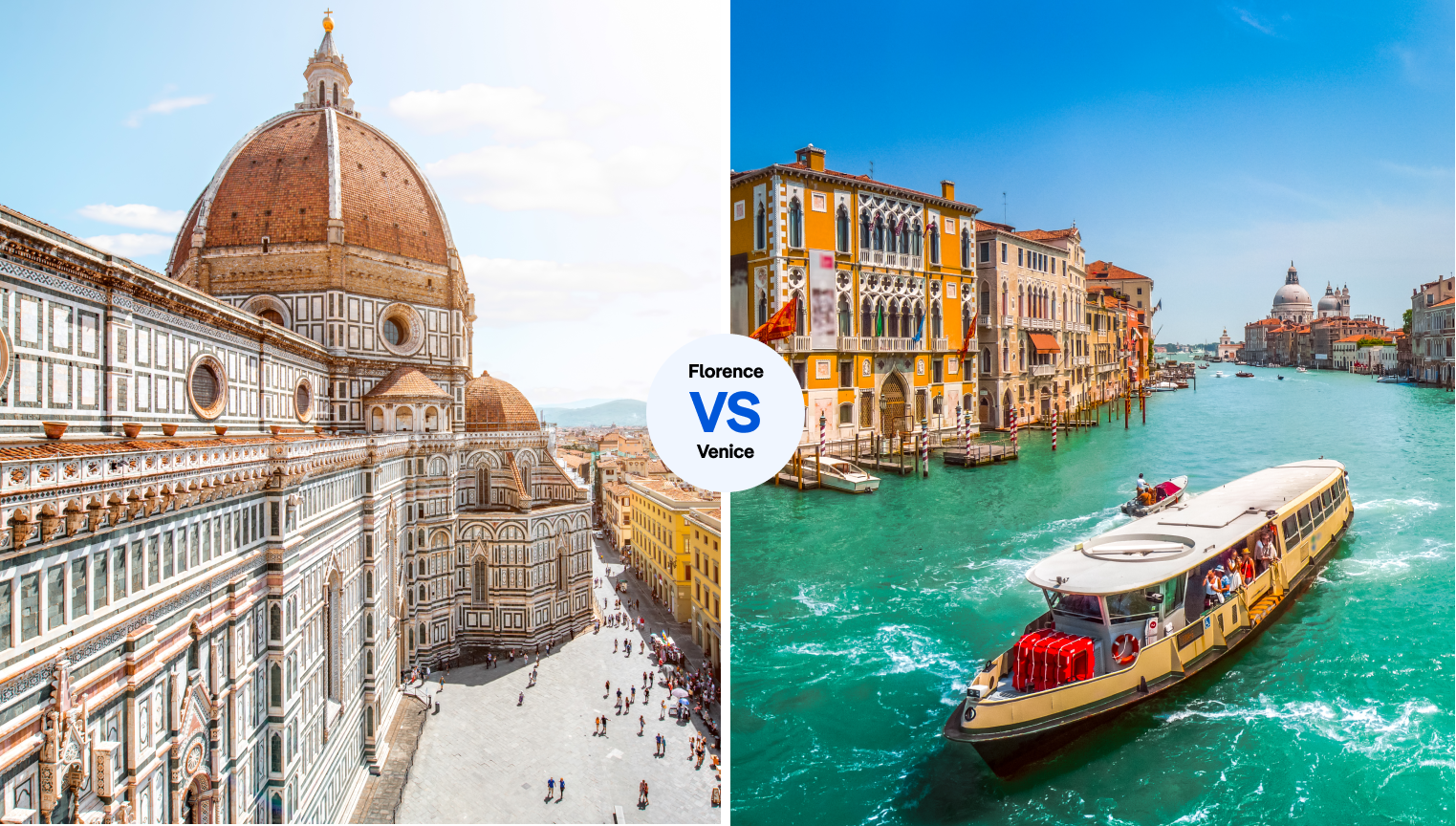 Why is Venice better than Florence?