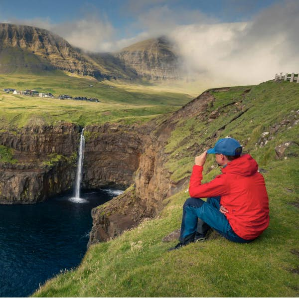 Waterfall, Faroe Islands