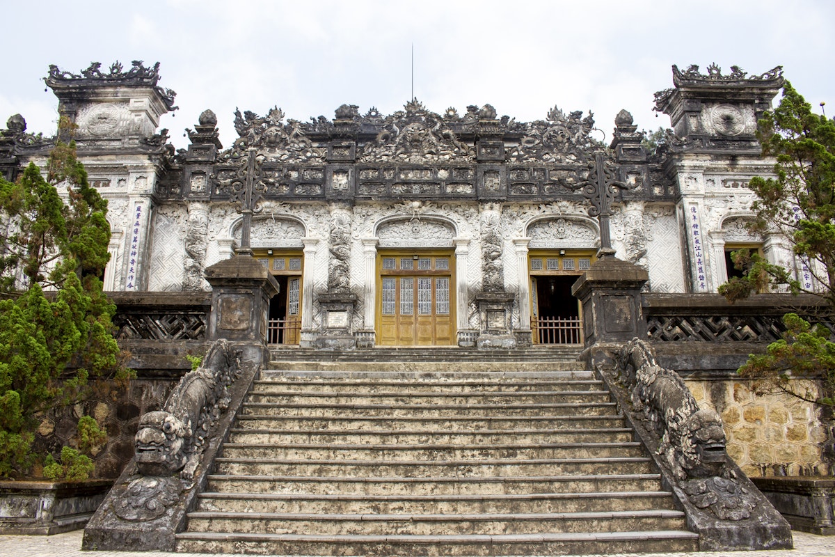 Hue, Vietnam - March 16, 2021: Hue, Vietnam - March 16, 2021: Facade View Of Tomb Of Emperor Khai Dinh. Tomb Of Emperor Khai Dinh Is A Part Of The Complex Of Hue Monuments.
1444450041
king
