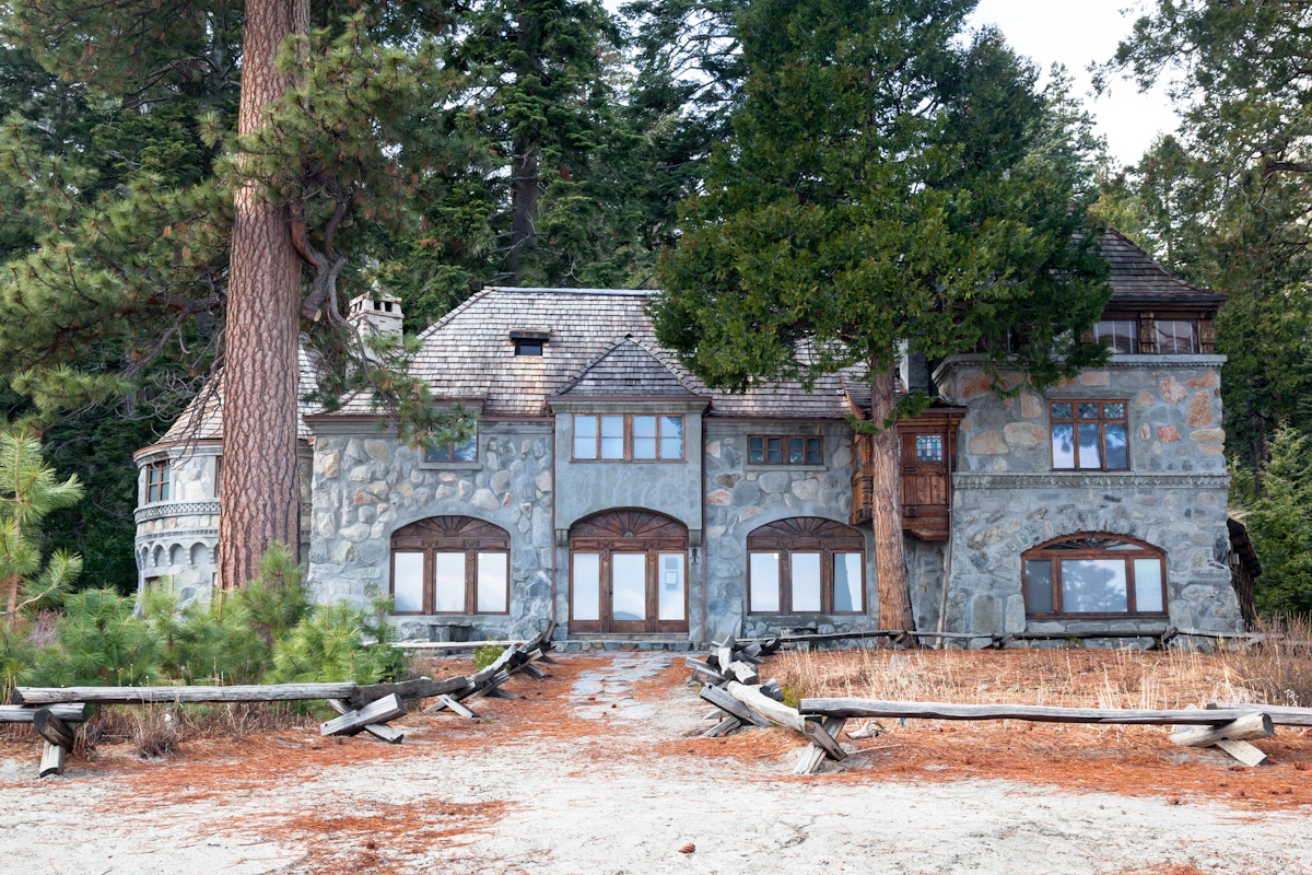 Tahoma, CA, USA - March 4, 2014: Vikingsholm is a preserved historic building at Emerald Bay, Lake Tahoe. It is an excellent example of Scandinavian architecture in the western hemisphere.
492819437
Travel, Tourism, Scandinavian Culture, Building Exterior, Stone Material, Emerald Bay, Lake Tahoe, Protection, History, Local Landmark, Famous Place, Architecture, Bay Of Water, Castle, Built Structure, VikingsHolm