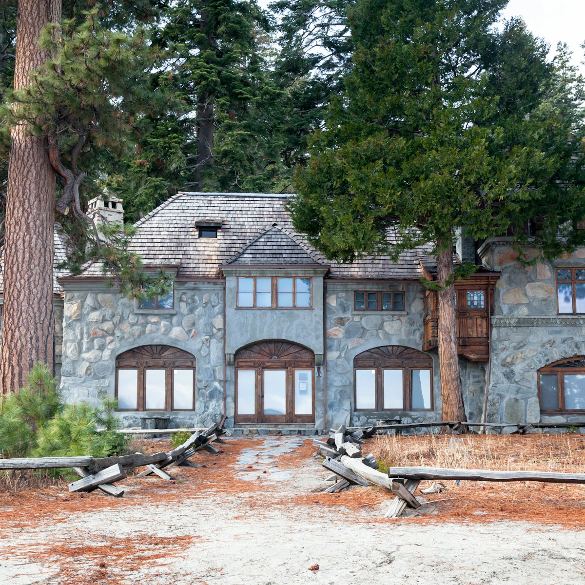 Tahoma, CA, USA - March 4, 2014: Vikingsholm is a preserved historic building at Emerald Bay, Lake Tahoe. It is an excellent example of Scandinavian architecture in the western hemisphere.
492819437
Travel, Tourism, Scandinavian Culture, Building Exterior, Stone Material, Emerald Bay, Lake Tahoe, Protection, History, Local Landmark, Famous Place, Architecture, Bay Of Water, Castle, Built Structure, VikingsHolm