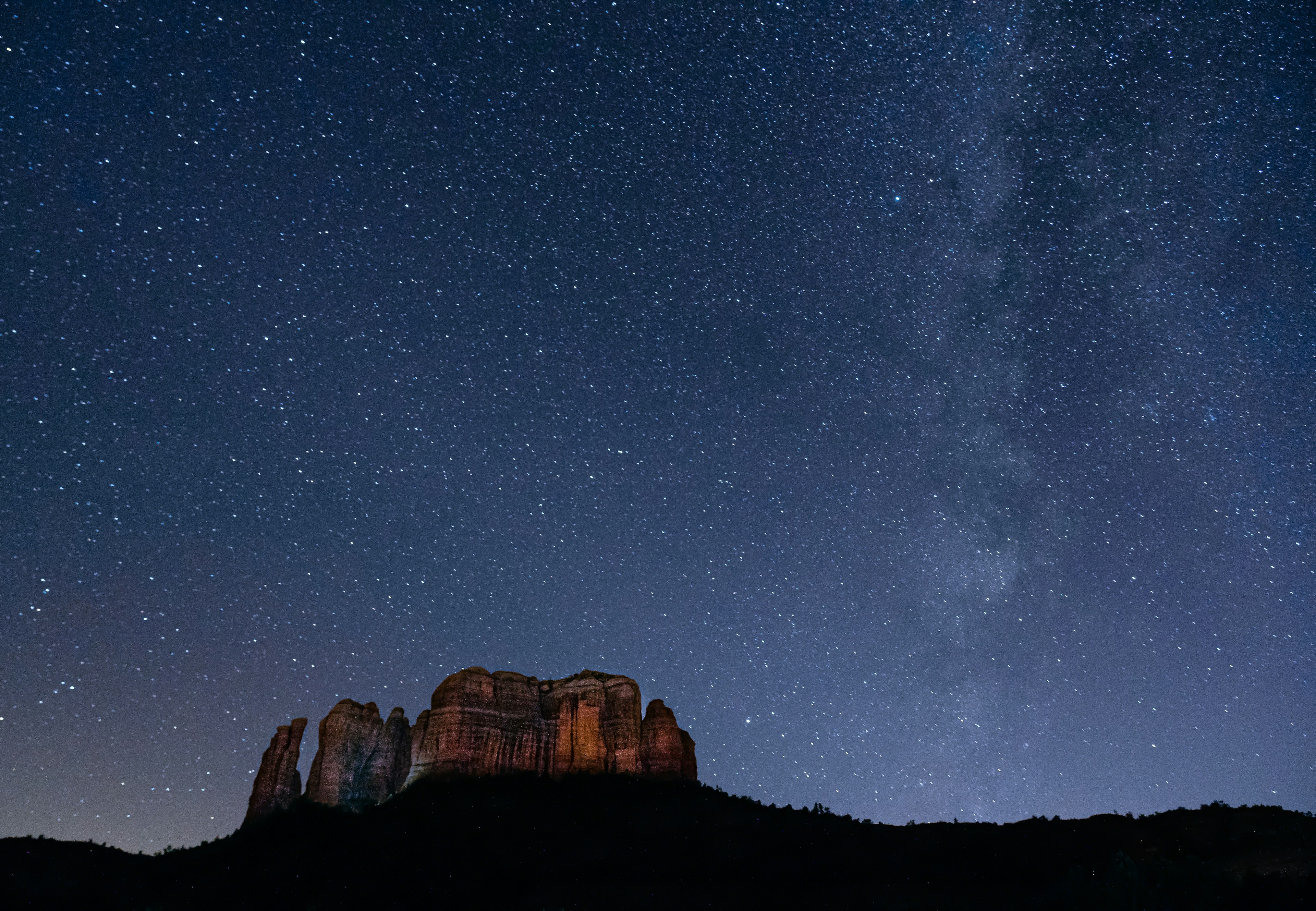 Night sky in Sedona, Arizona