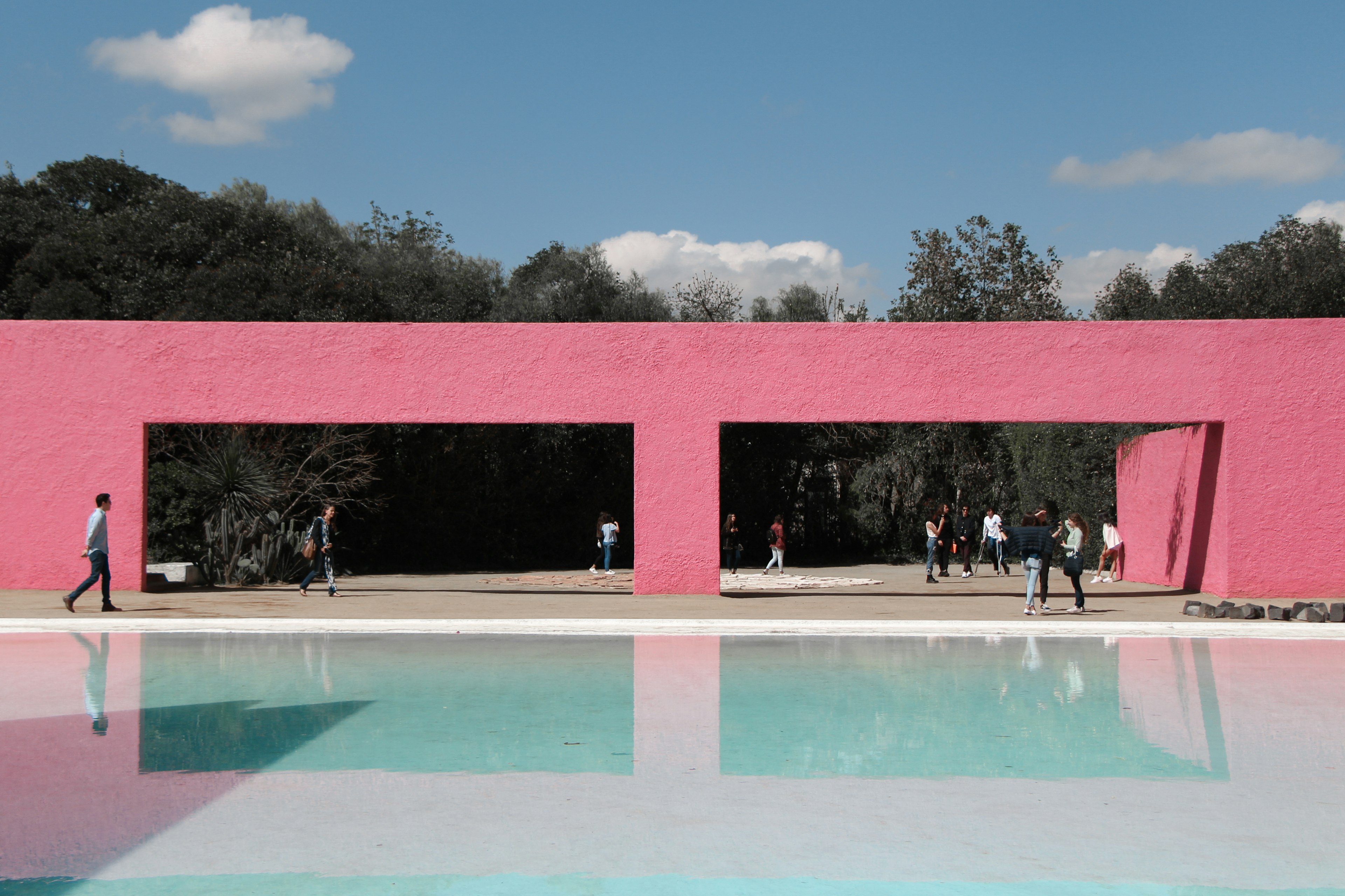 The pool at Cuadra San Cristobal, Mexico City, Mexico