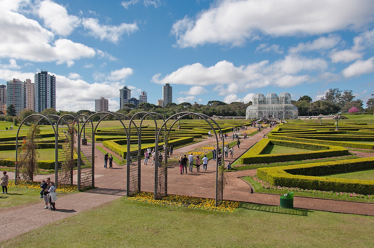 The Jardim Botânico, Green Gardens, of Curitiba. Shutterstock