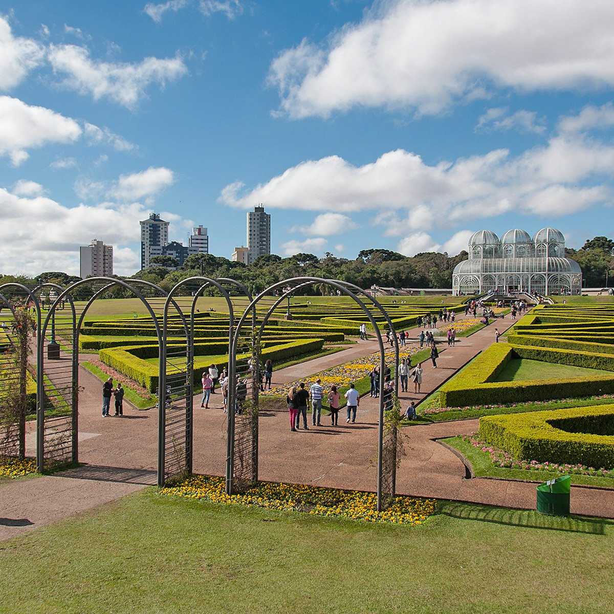 The Jardim Botânico, Green Gardens, of Curitiba. Shutterstock