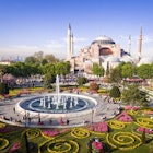 Aerial view of Hagia Sophia in Istanbul, Turkey
931220574