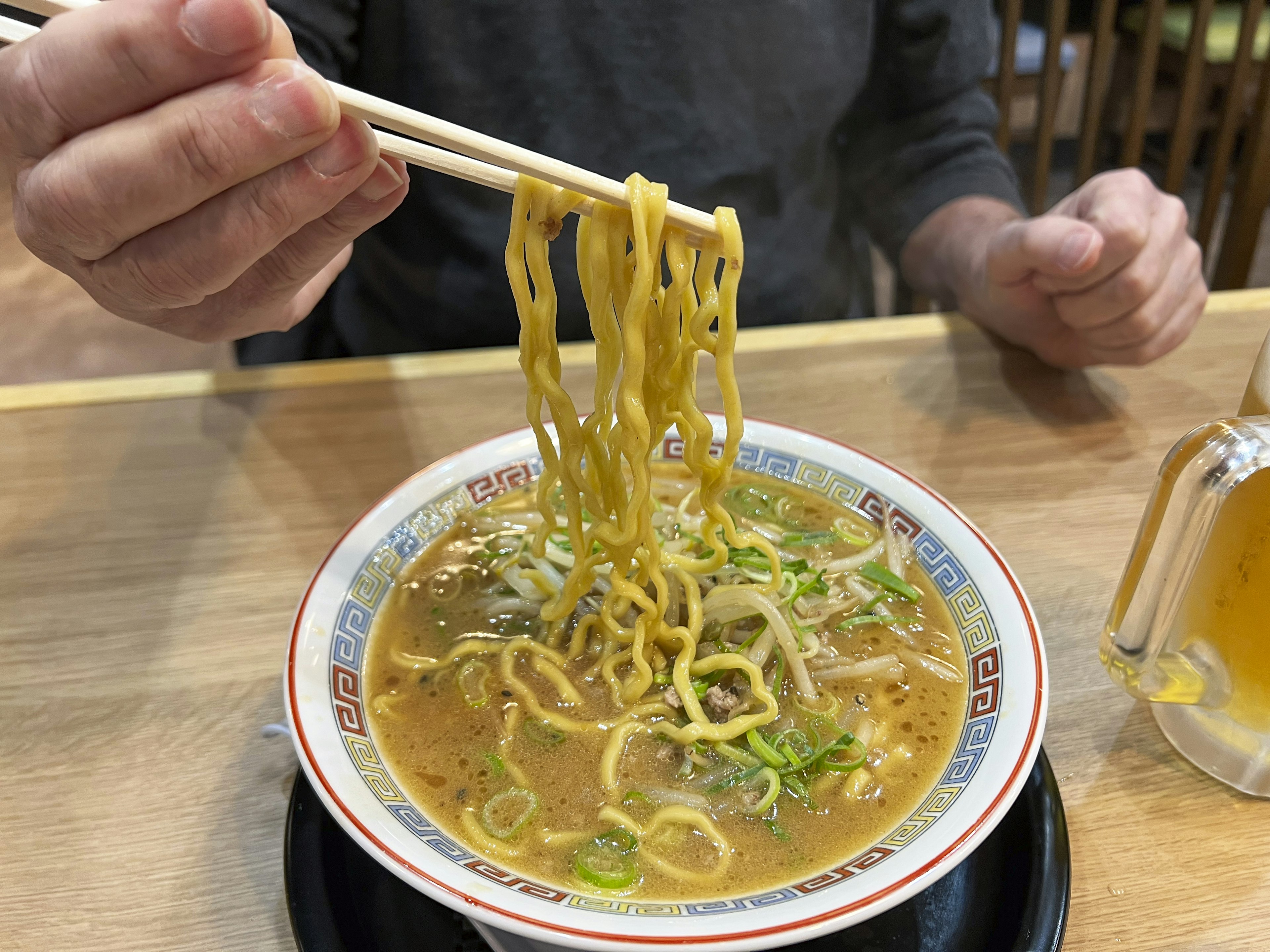 Japanese ramen with grilled pork and egg at Osaka, Kansai region, Japan