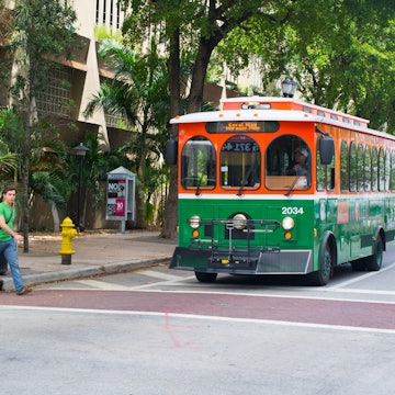 USA-Florida-Miami-Dmitro2009-iStock Editorial / Getty Images Plus-655419218-RFE
Miami, USA - April 4, 2014 - Roads to Miami. Pedestrians pass to the income at the crosswalk. Miami the largest resort located on the Atlantic coast of Florida. - stock photo
Miami, USA - April 4, 2014 - Roads to Miami. Pedestrians pass to the income at the crosswalk. Miami the largest resort located on the Atlantic coast of Florida. © Dmitro2009 / iStock Editorial / Getty Images Plus