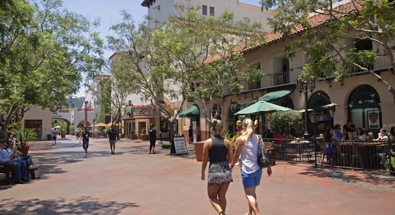 Walking through Santa Barbara scenic street
681229779
female, caucasian, downtown, tourist destination, State Street
