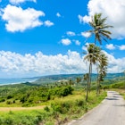View from Cherry Tree Hill to tropical coast of  caribbean island Barbados
868721570
beautiful, view, green, tropical, relax, exotic, palm, rocks, souvenirs, reserve, color, handicrafts, attractive, colorful, outdoor, building, traditional, wood, artistic, coast, way