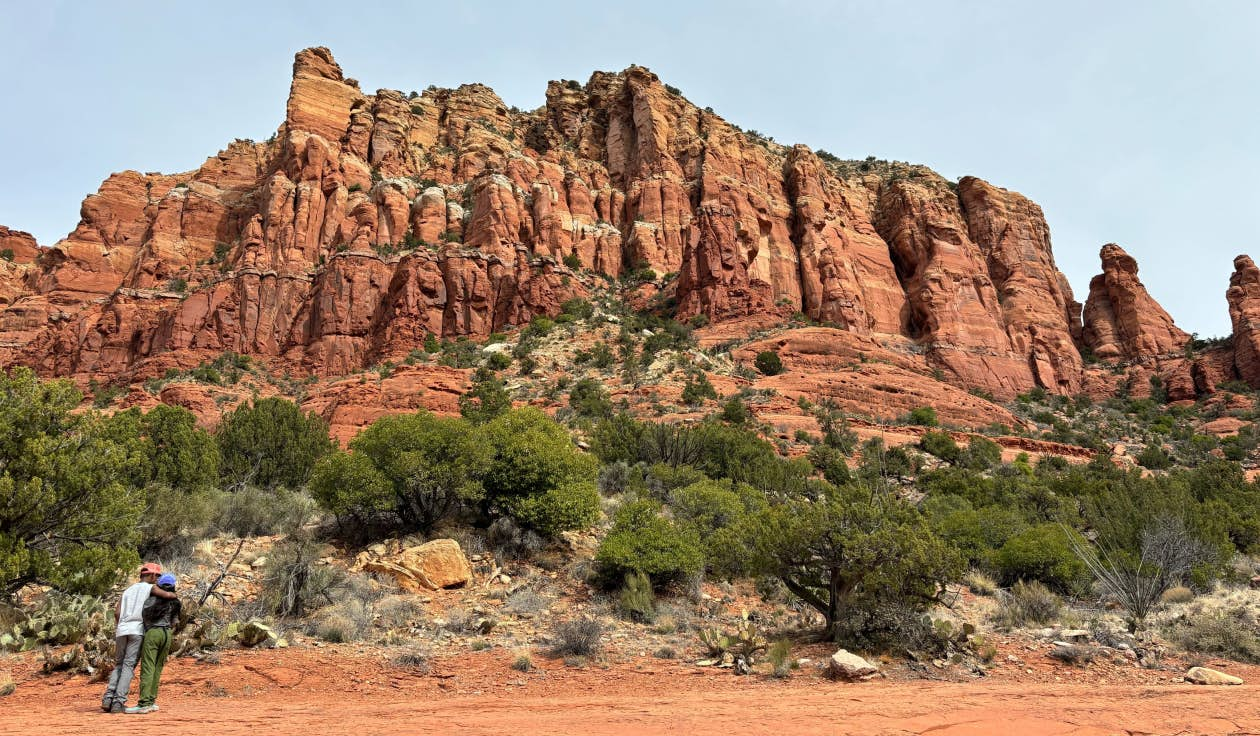 Nitya Chambers family in Sedona