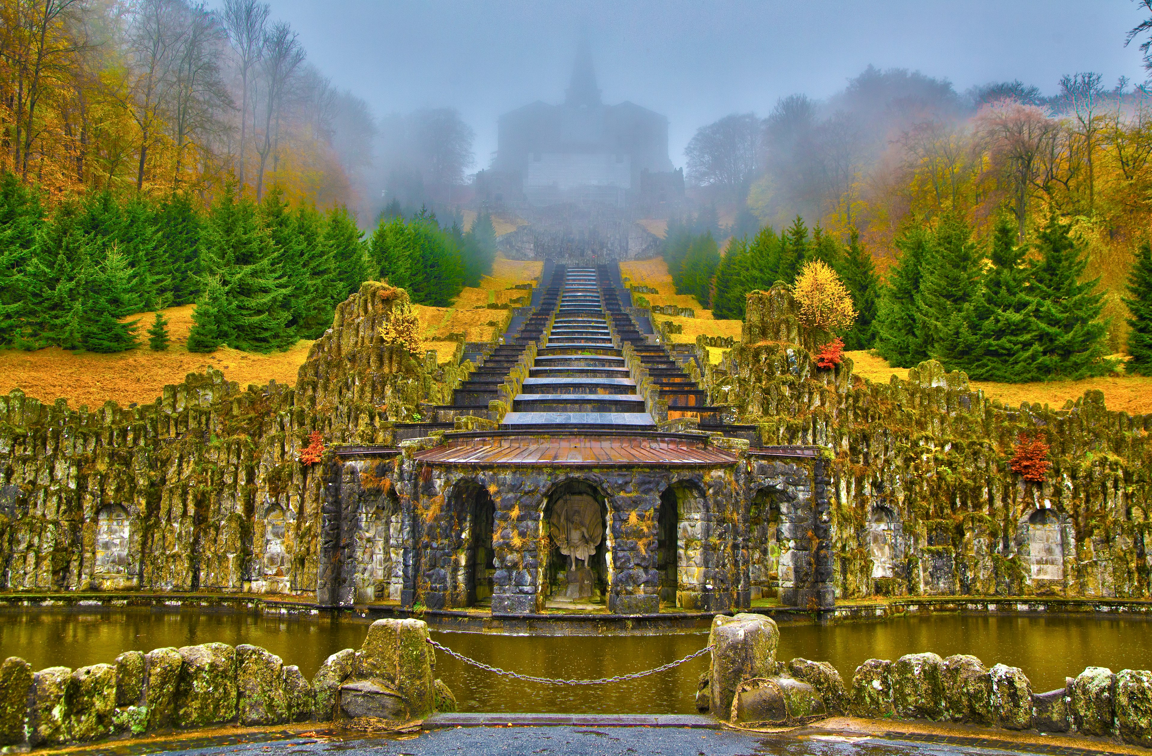 Hercules monument at the Schloss Wilhelmshöhe, UNESCO World Heritage SiteKassel, Germany