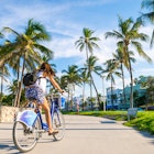 USA-Florida-Miami-lazyllama-Shutterstock-1200964729-RF

MIAMI - SEPTEMBER, 2018: A young woman passes on a Citibike, a brand that has enjoyed an exclusive bike-sharing agreement with Miami Beach since 2014.
 © lazyllama / Shutterstock