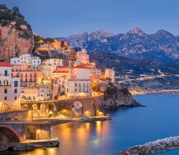 Atrani, Italy along the beautiful Amalfi Coast in the evening.; Shutterstock ID 2196433383; GL: -; netsuite: -; full: -; name: -
2196433383