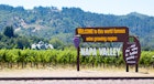 NAPA VALLEY, CA/USA - AUGUST 2015: Welcome to Napa Valley Sign in Napa valley, California on Aug 14, 2015.; Shutterstock ID 427916959; GL: 65050; netsuite: Online ed; full: Napa Valley first time guide; name: Claire N
427916959