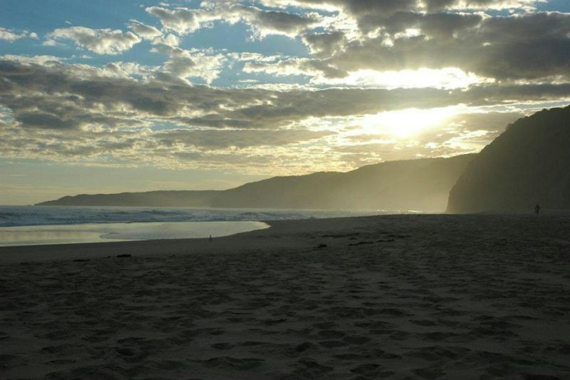 Johanna Beach at sunset