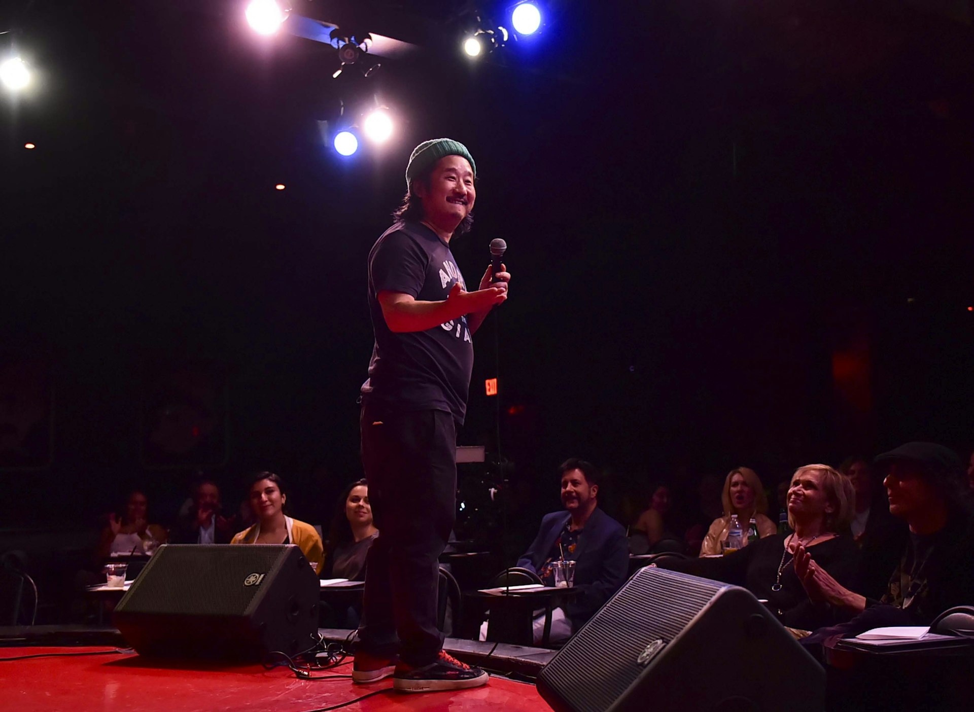 Bobby Lee performs stand-up comedy at The Comedy Store, West Hollywood, California, USA