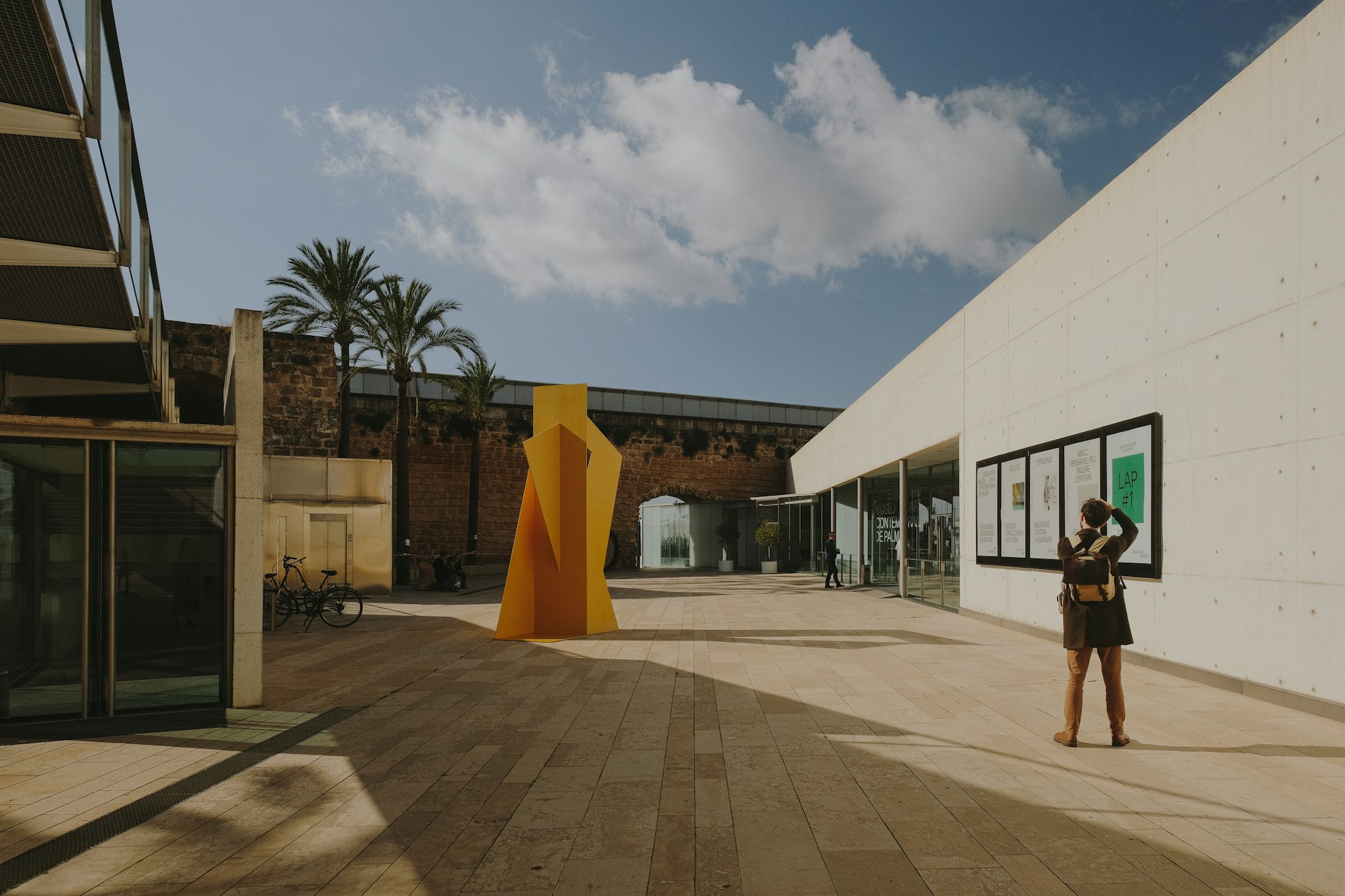 Exterior of Es Baluard Museum of Contemporary Art of Palma, Mallorca, Spain