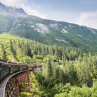 Yukon, Canada
Railroad train to Skagway on the White Pass & Yukon Route.