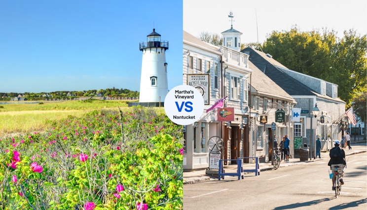 Versus Hero Image: Martha's Vineyard Vs Nantucket