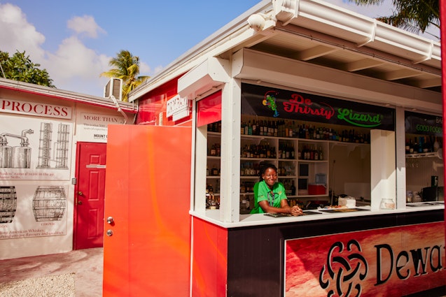 De Thirsty Lizard is a well-known rum shop in Barbados and a pillar of the community.
