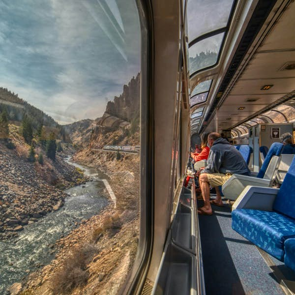 View from California Zephyr window