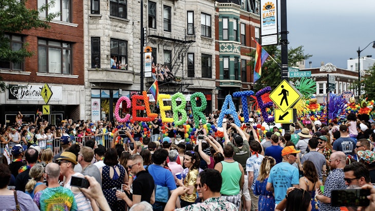 Chicago,Illinois/ Unites States- June 30th 2019: Chicago's annual pride parade in boystown
1711463332
usa,crowd,happy,america,bisexuality,transsexual,halstead,chicago,day,group,proud,festival,pride fest,pride parade,protest,worldpride,celebration,lesbian,ceremony,demonstration,colorful,lgbt,gay pride,love,homosexuality,queer,rainbow flag,flag,gender,city,parade,chicago pride,diversity,government,freedom,street,men,rights,man,event,equality,human,gay,editorial,bisexual,people,march,outdoor,urban,transsexualism