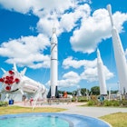 MERRITT ISLAND, FL - 31 July 2016: Kennedy Space Center Rocket Garden view on 31 July 2016 in Merritt Island, Florida. It is the launch site for every United States human space flight since 1968.
680462755
america, apollo, architecture, astronomy, atlantis, building, cape, capsule, center, centre, coast, columbia, complex, discovery, engine, engineering, experience, flight, florida, fuel, huge, kennedy space center, launch, massive, mission, museum, nasa, orbit, orlando, people, rocket, science, shuttle, space, space station, tank, technical, technology, travel, usa, visitor