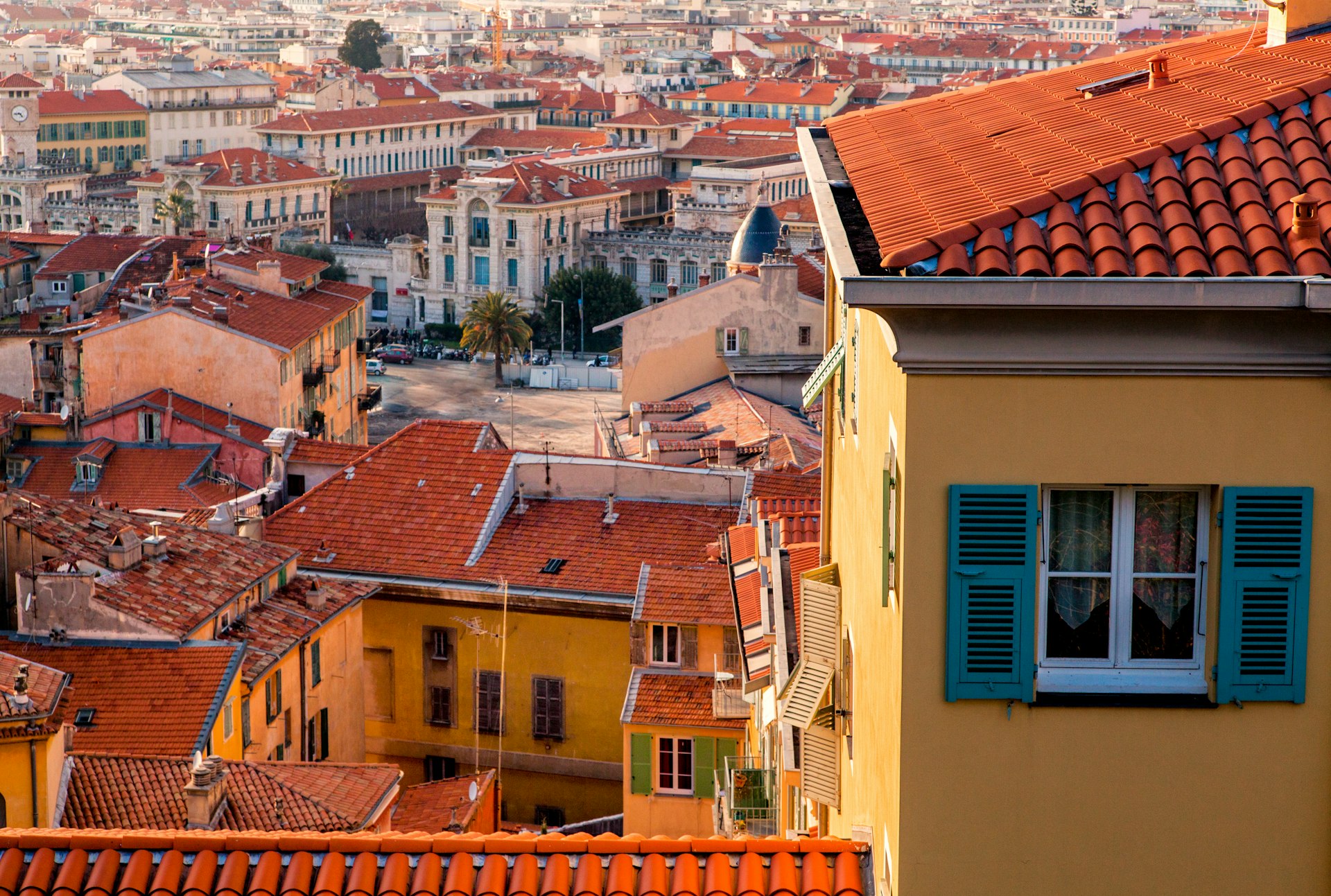 Roofs of the Old Town of Nice, Côte d’Azur, France