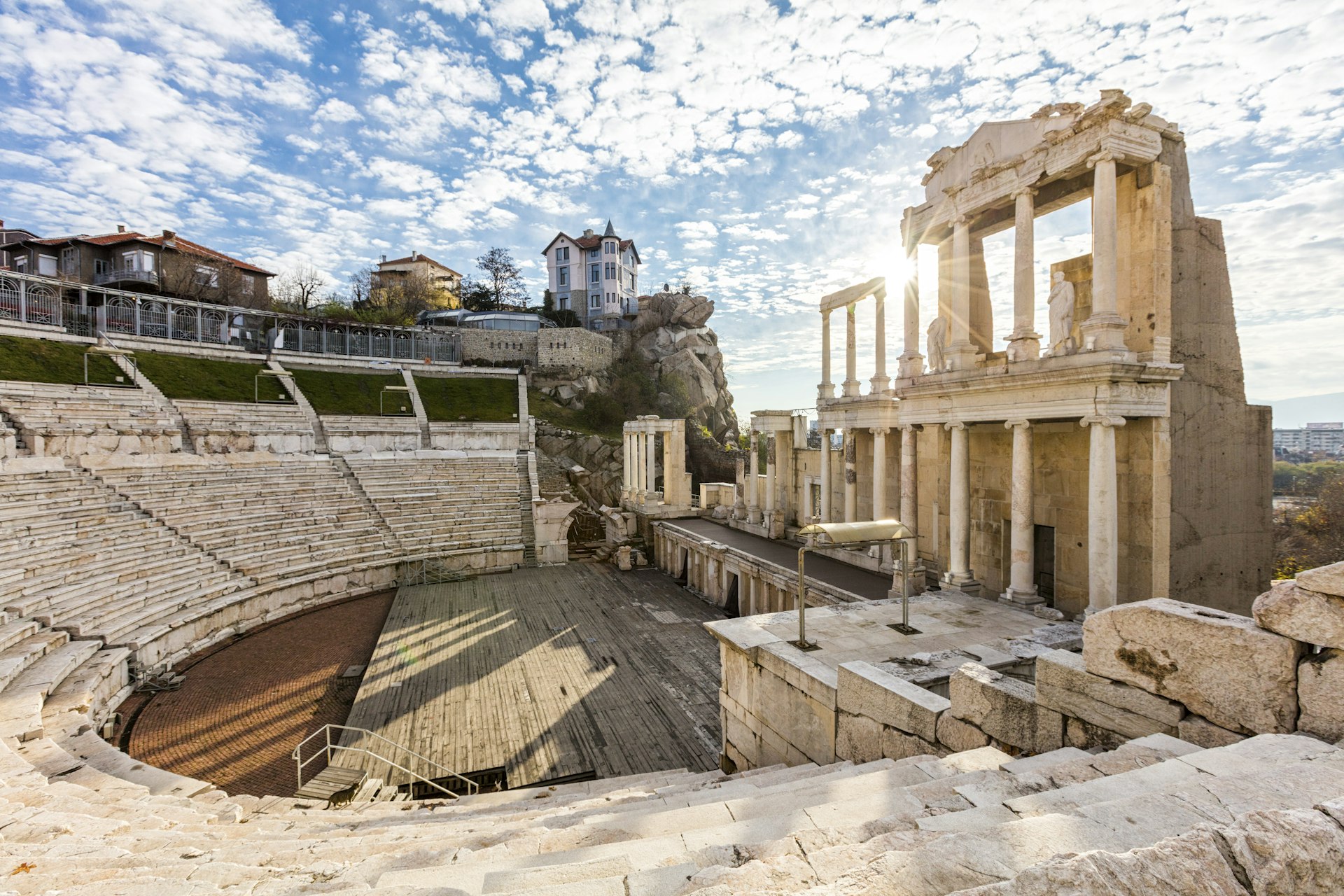 The Ancient Theater of Philippopolis in Plovdiv.