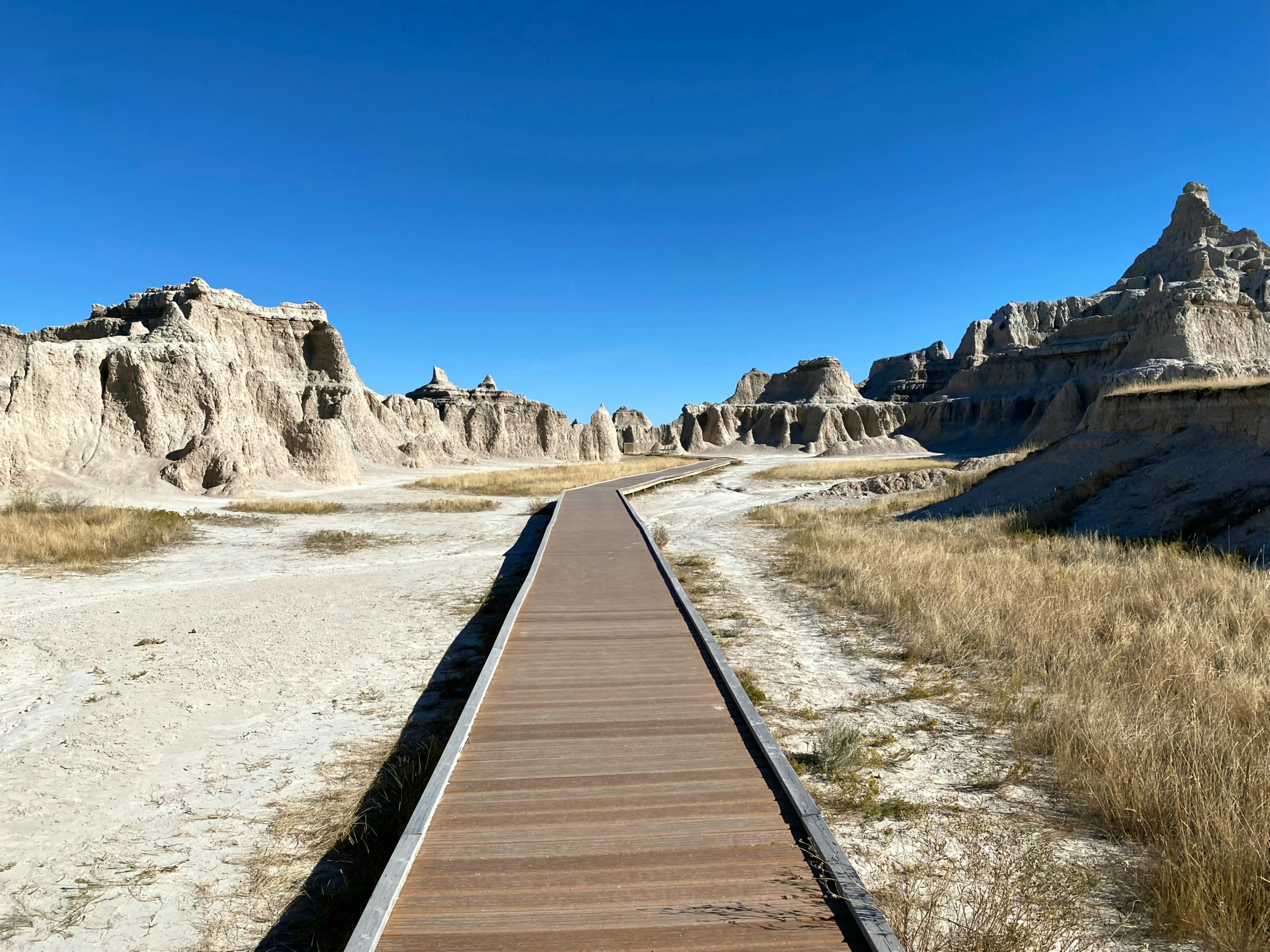 Accessible track in Badlands National Park