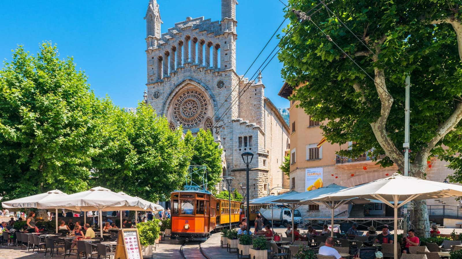 Tram in Soller, Mallorca