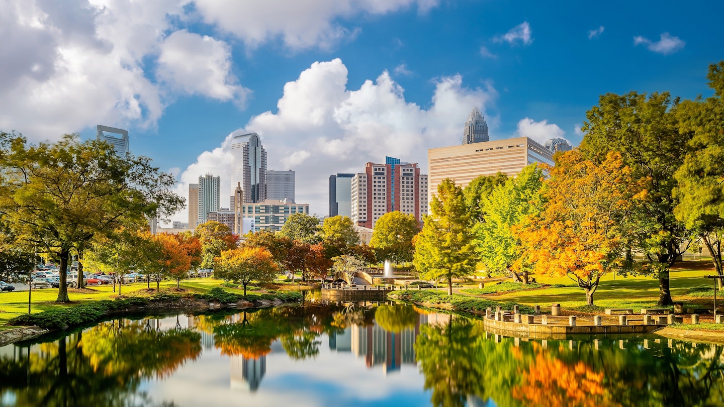 Charlotte city downtown skyline cityscape of North Carolina, USA ; Shutterstock ID 2049387968; purchase_order: 65050; job: Online editorial; client: Best time to visit Charlotte, NC; other: Ann Douglas Lott
2049387968
Charlotte city downtown skyline cityscape of North Carolina, USA