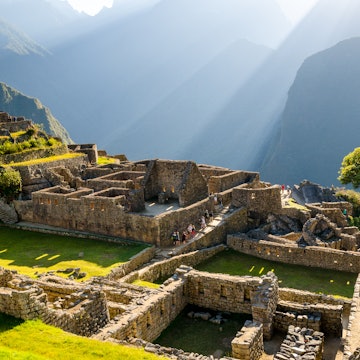 Machu Picchu ruins in the morning sun; Shutterstock ID 365021858; GL: 65050; netsuite: Online Editorial ; full: Machu Picchu routes; name: Alex Butler
365021858
Machu Picchu ruins in the morning sun