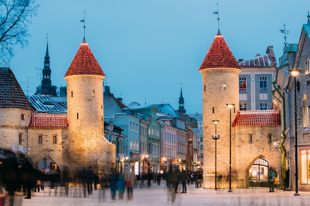 Tallinn, Estonia. Famous Landmark Viru Gate In Street Lighting At Evening Or Night Illumination. Christmas, Xmas, New Year Holiday Vacation In Old Town. Popular Touristic Place; Shutterstock ID 761518624; GL: 65050; netsuite: online editorial; full: First-time Estonia; name: Alex Butler
761518624
Tallinn, Estonia. Famous Landmark Viru Gate In Street Lighting At Evening Or Night Illumination. Christmas, Xmas, New Year Holiday Vacation In Old Town. Popular Touristic Place