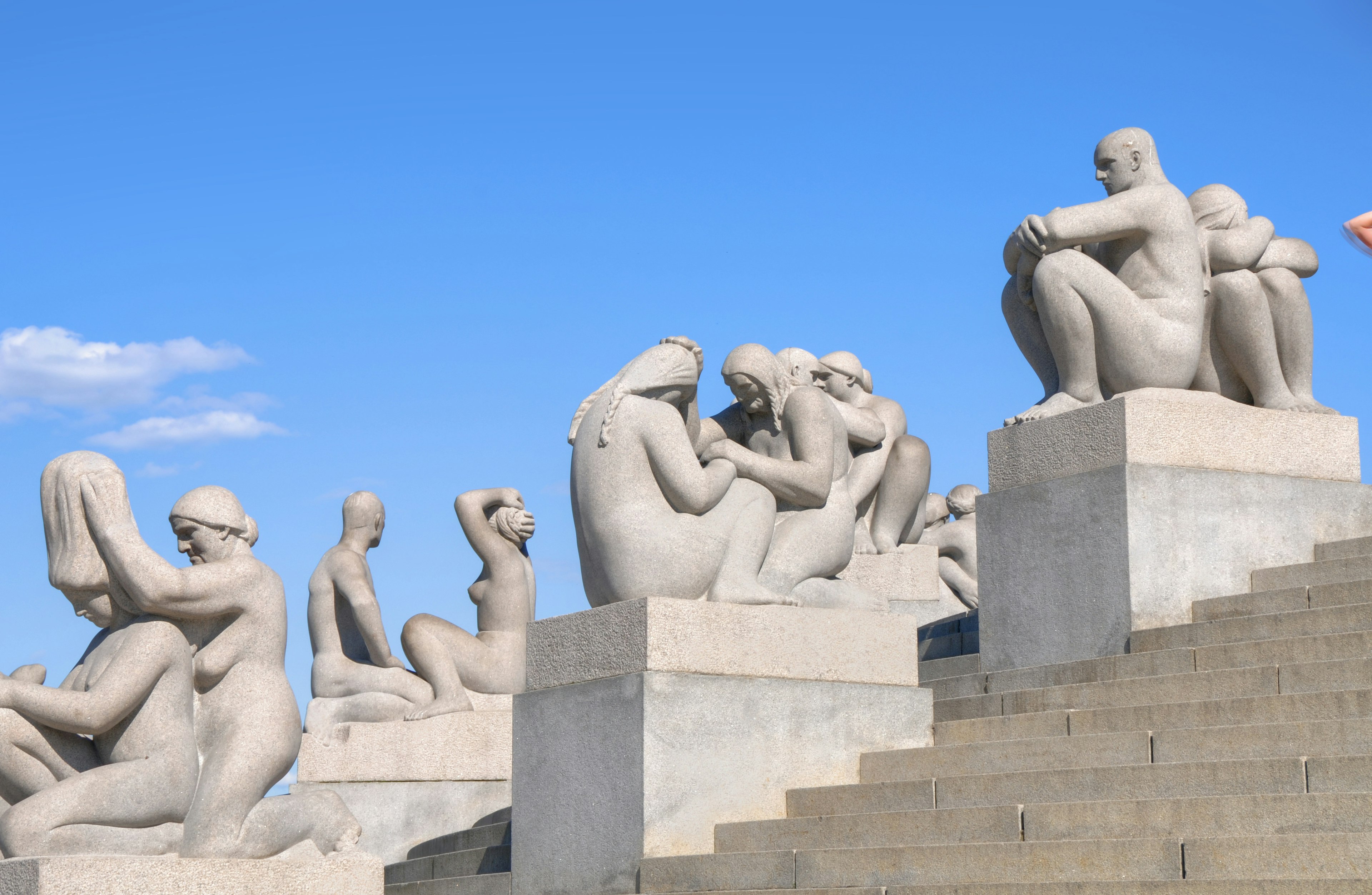 Sculptures at the Vigeland Park, Oslo