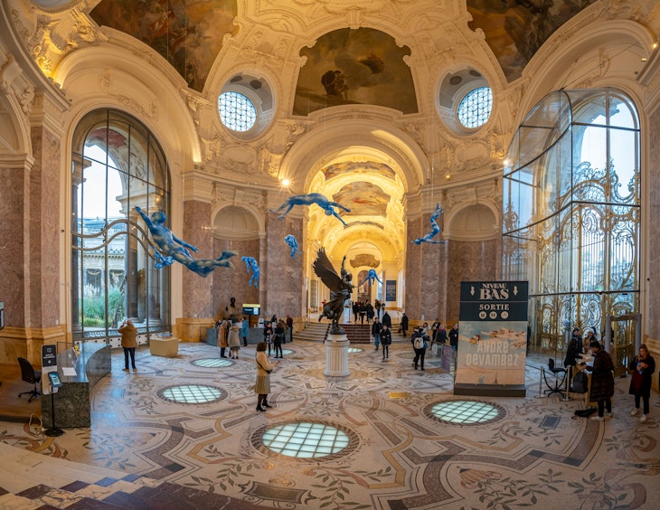 Paris, France - 12 21 2022: Museum of Fine Arts of the City of Paris. View of sculpture inside le Petit Palais © Franck Legros / Shutterstock