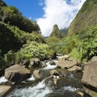 View Of Iao Needle With Stream, Blue Sky, Clouds Hawaii, Maui, 
EM79EE
Pacific, Afternoon, Ancient, Attraction, Blue, Bridge, Caldera, Cloud, Day, Distant, Flow, Green, Greenery, Hawaii, Iao, Islands, Art, Lakes, Streams, Art, Landscape, Landscape, Art, Location, Art, Lush, Mountainside, Mountain, Art, Nature, Art, Needle, Outdoor, Park, Photo, Refresh, Refreshing, River, Riverbed, Rock, Rocky, Sacred, Scenic, Art, Shadow, State, Stream, Sunshine, Trickle, Tropical, Valley, Design, Pics