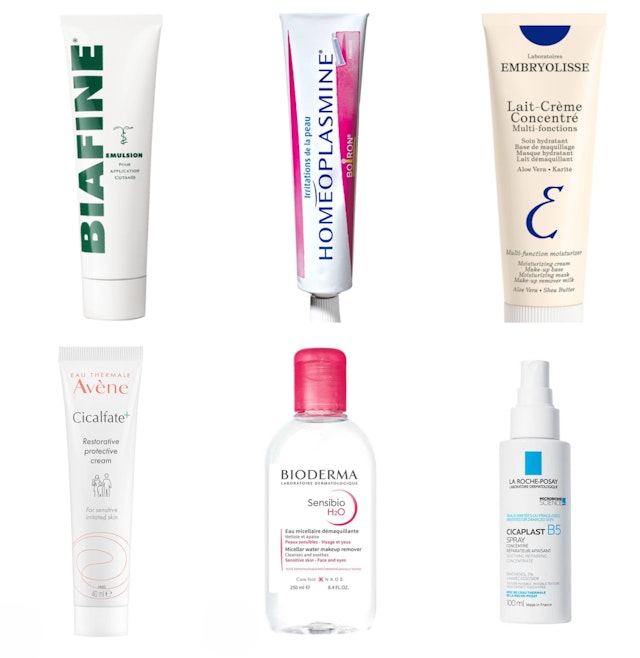 French skincare products