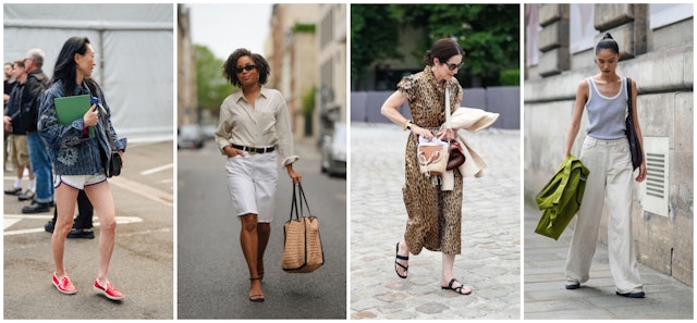 Paris Fashion 2024 a collage for What to pack for a trip to Paris