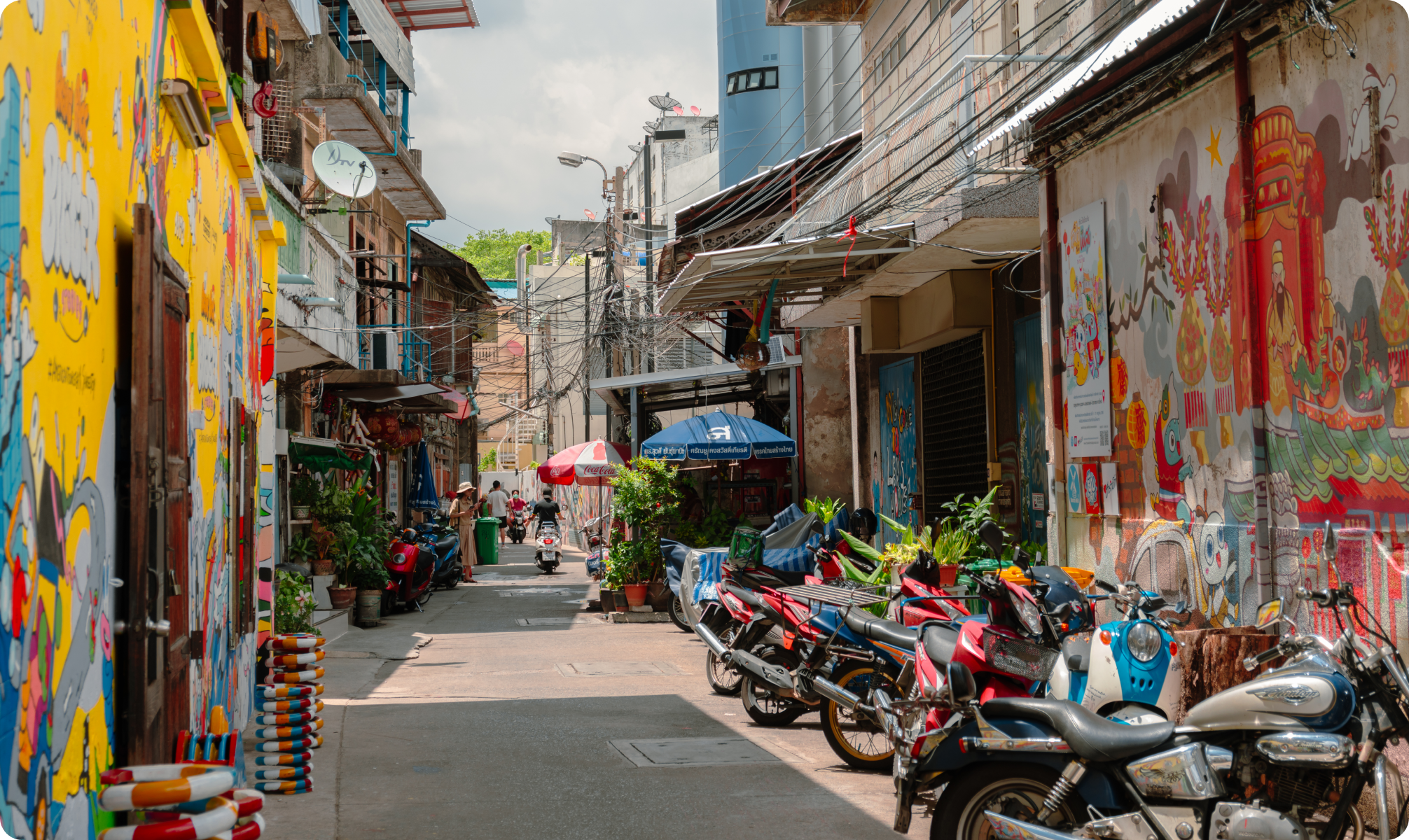 A street in Bangkok
