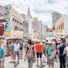 Curitiba - PR, Brazil - December 16, 2018: People at the Sundays Fair, Largo da Ordem fair at the historic downtown of Curitiba. Tourist destination of the city.
1284223948
brazil, brazilian, crafts, curitiba, destination, downtown, editorial, fair, feirinha, historic, landmark, large, order, parana, paraná, people, place, pr, shops, sunday, tourism, travel, wide, editorial use only, feira do largo da ordem, largo da ordem, Adult, Backpack, City, Cityscape, Dog, Glasses, Handbag, Hat, Male, Man, People, Person, Shoe, Shorts, Traffic Light, Urban, Wristwatch
Curitiba - PR, Brazil - December 16, 2018: People at the Sundays Fair, Largo da Ordem fair at the historic downtown of Curitiba. Tourist destination of the city., License Type: media_digital, Download Time: 2024-07-23T21:02:34.000Z, User: bhealy950, Editorial: true, purchase_order: 65050, job: Lonely Planet Online Editorial, client: First-time guide to Curitiba, other: Brian Healy